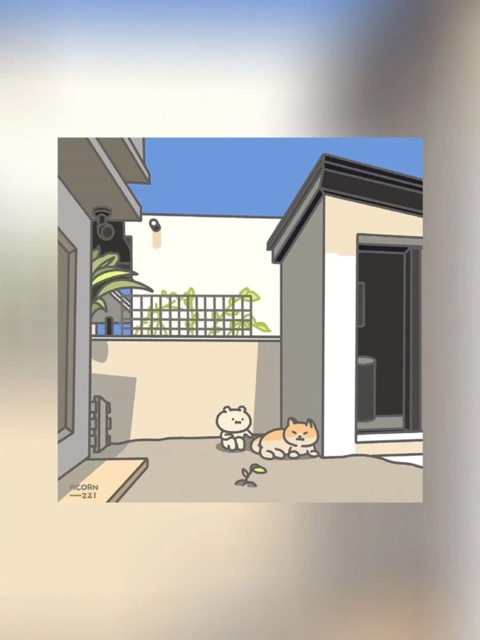 可爱小熊慵懒治愈系插画 像极了我们的生活！_1
