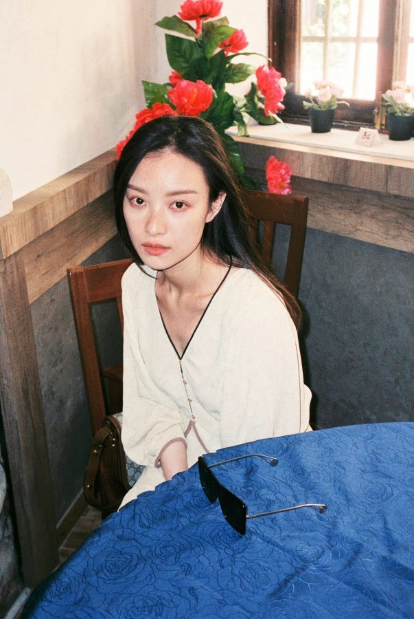 倪妮的胶片老照片 青春美照_4