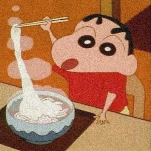 蜡笔小新干饭头像 太可爱了 动漫干饭人头像！_7