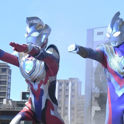 《特利迦奥特曼》泽塔 伽马未来&特利迦 复合型共同战斗