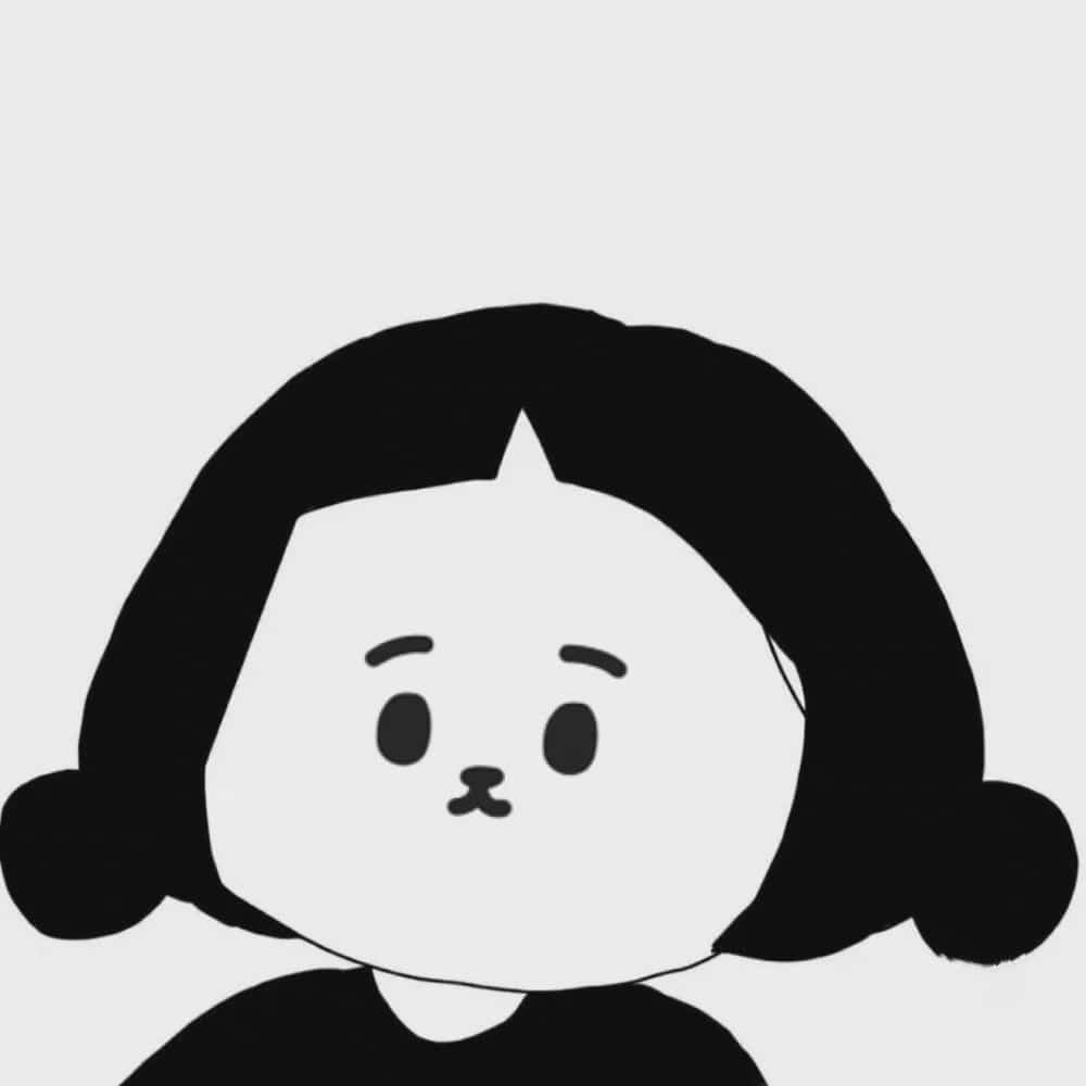 简单可爱的卡通小女孩表情简笔画图片大全_7