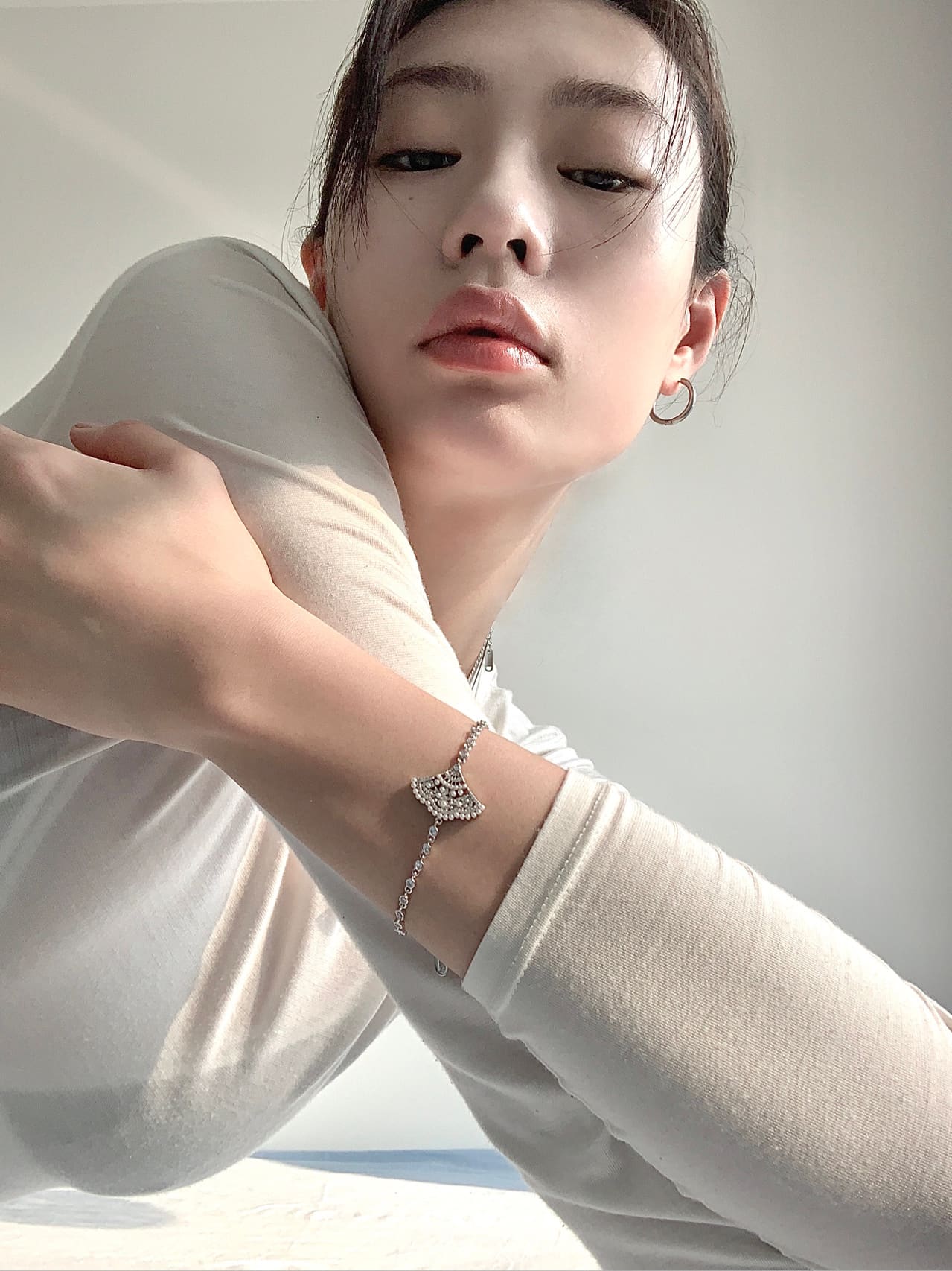 性感厚嘴唇美女，大嘴巴性感美女自拍_2