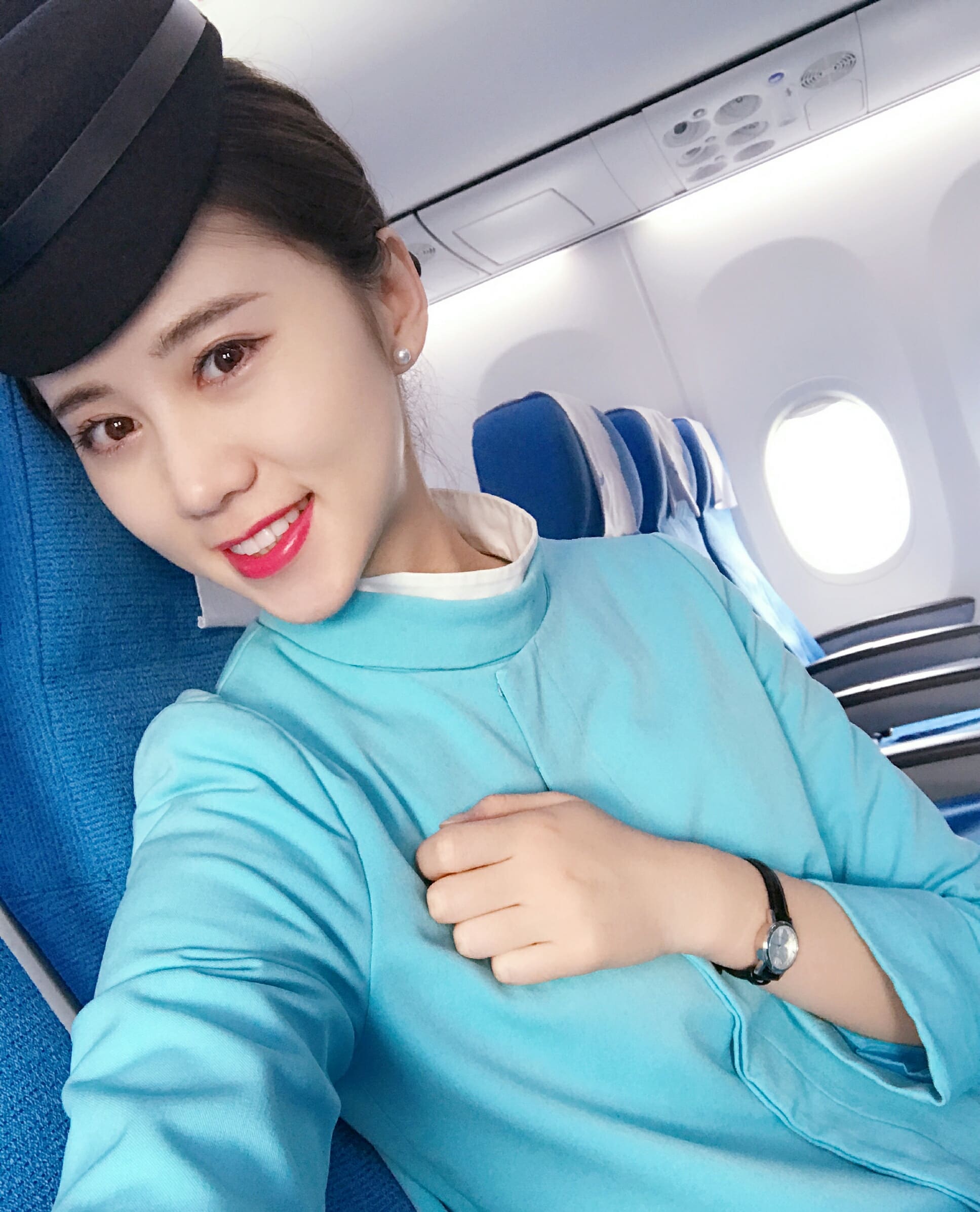 广西师范学院校花美女张雯淼 职业厦门航空空姐_4