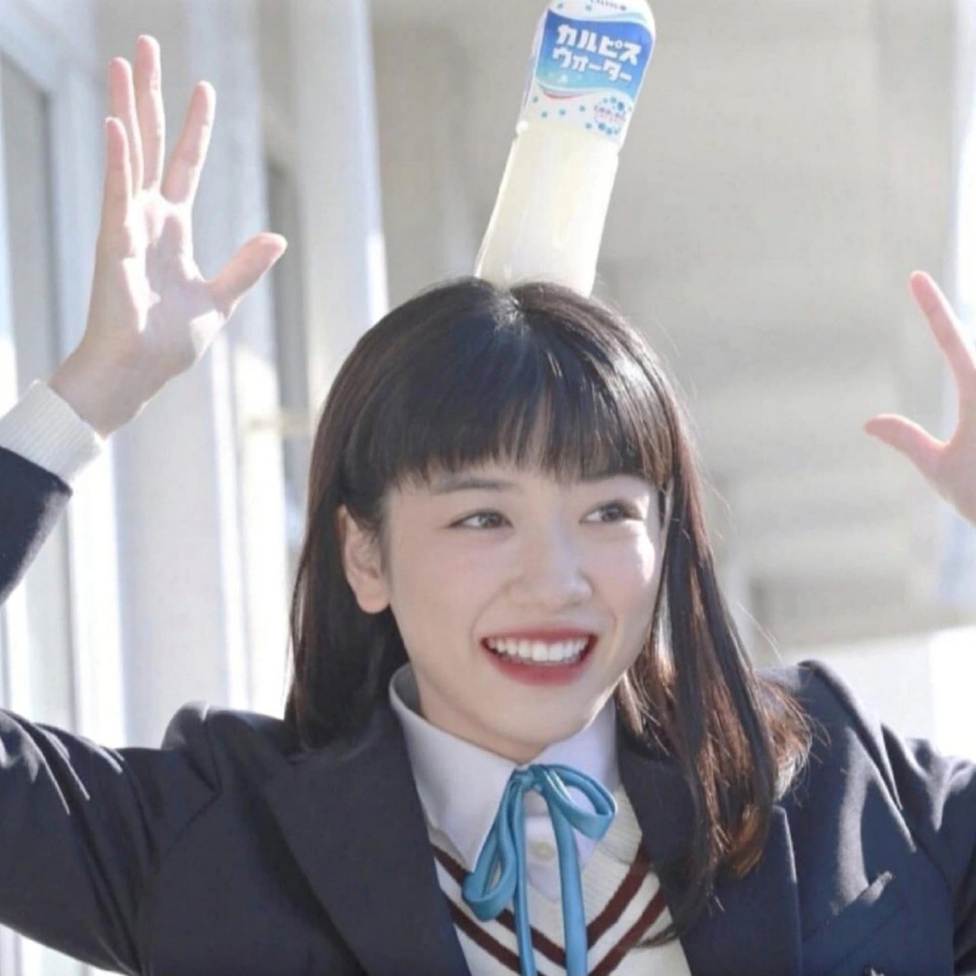 日本模特永野芽郁 可爱仙女颜值真人女生头像_9