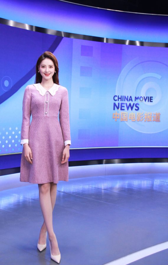 中国传媒大学校花美女CCTV6电影频道主持人李丹儿美照_14