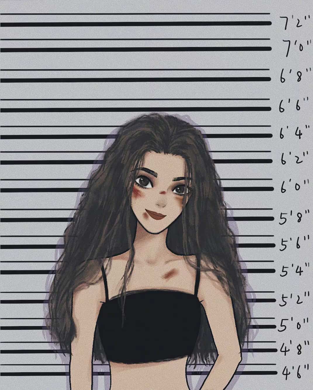 迪士尼在逃公主受伤妆暗黑囚犯监狱照头像图片 女生闺蜜个性头像_12