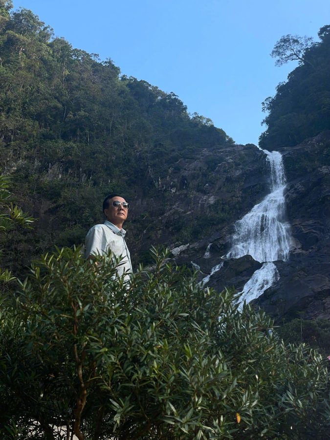 王璐丹带爸妈打卡花果山水帘洞游区景点_4