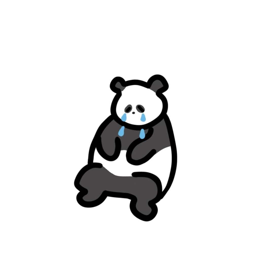 小众emo伤心小动物流泪头像图片 可爱悲伤卡通头像_4
