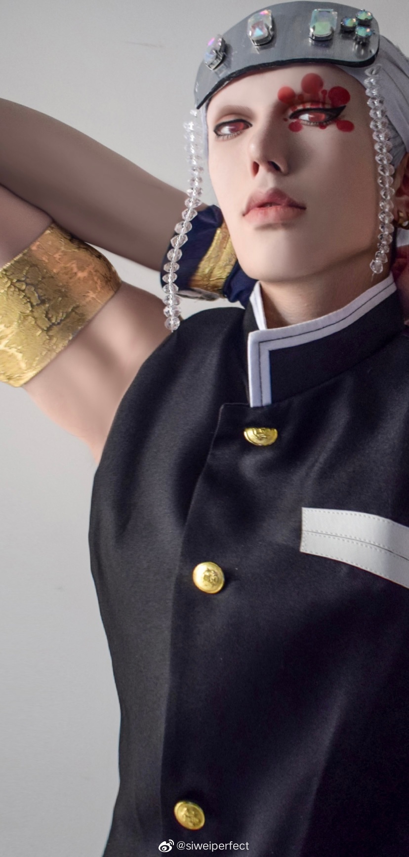 肌肉帅哥cosplay鬼灭之刃宇髄天元 天元sama_6
