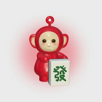 天线宝宝小波 红色nomad头像，作者Threeeehi