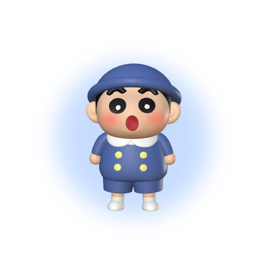蜡笔小新nomad头像 制服装 圣诞装！_1