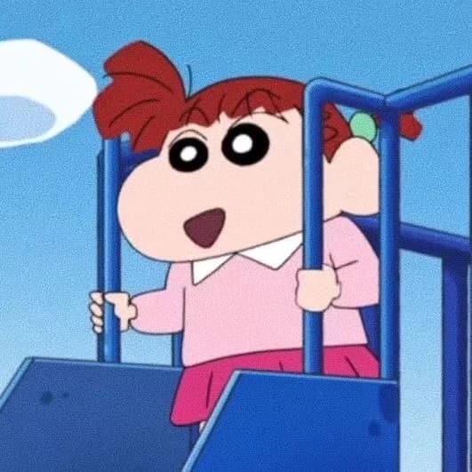 《蜡笔小新》春日部防卫队五黑组团头像 游戏开黑动漫头像！_3