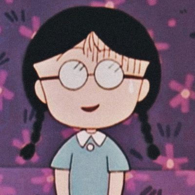 动漫「樱桃小丸子」小丸子、小玉闺蜜头像