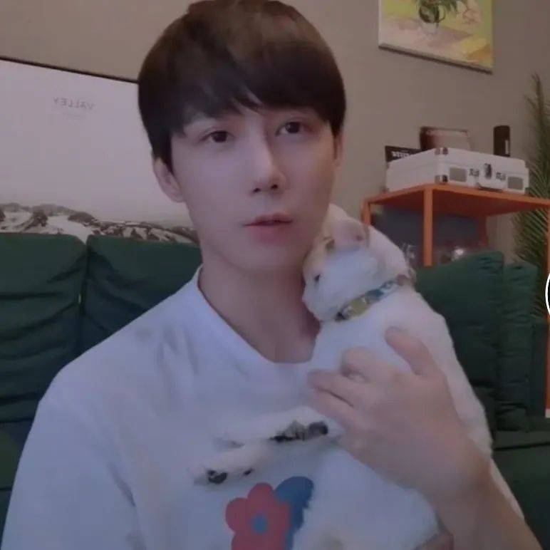 帅气男星王一哲素颜撸猫照片 男生养猫好有爱！_1