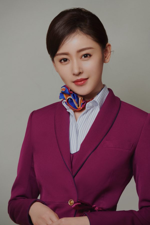 张天爱空姐制服装装高清图_7