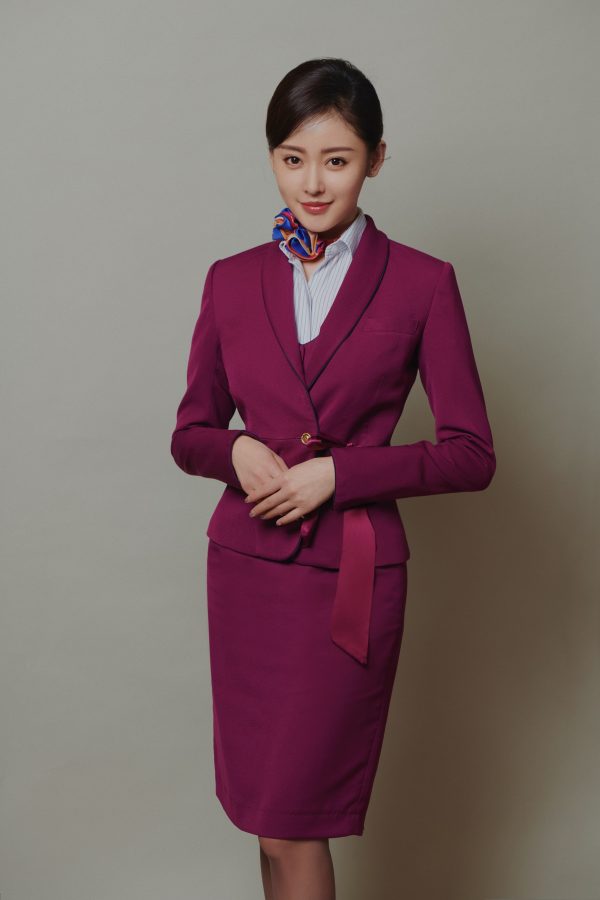 张天爱空姐制服装装高清图_5