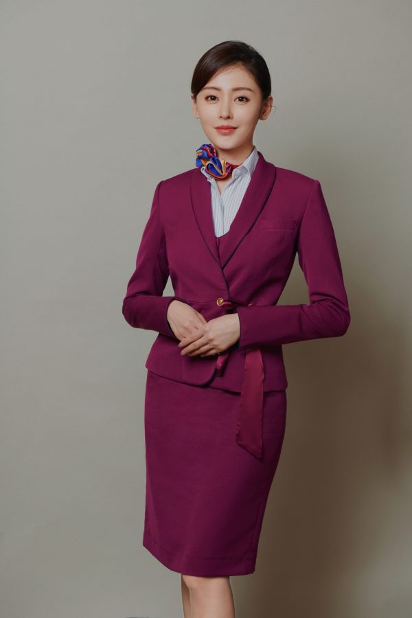 张天爱空姐制服装装高清图_4