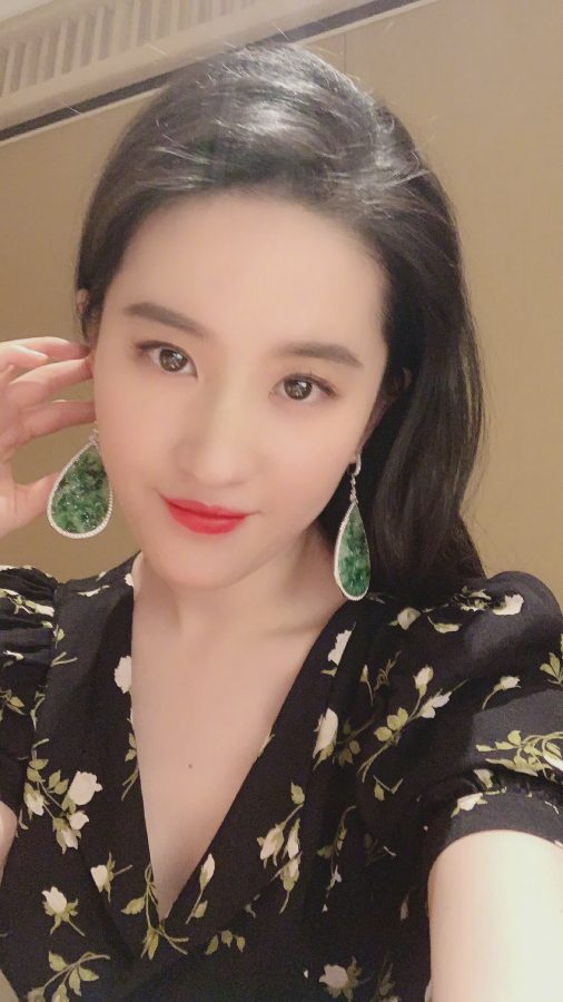 刘亦菲自拍照图组精选 什么是神仙颜值！_2
