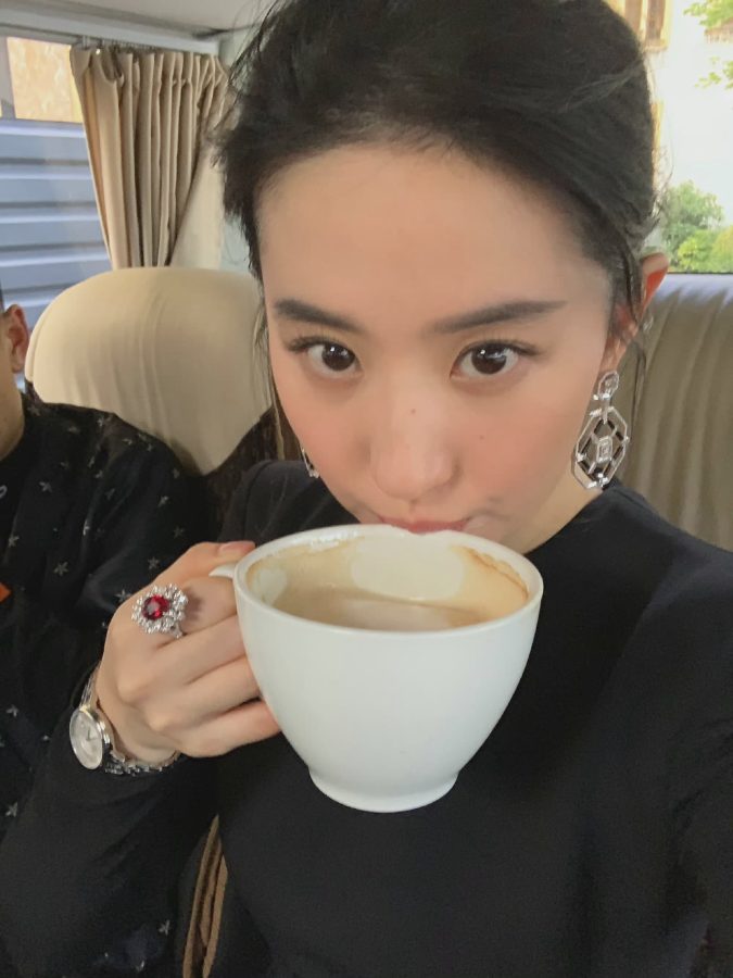 刘亦菲自拍照图组精选 什么是神仙颜值！_3