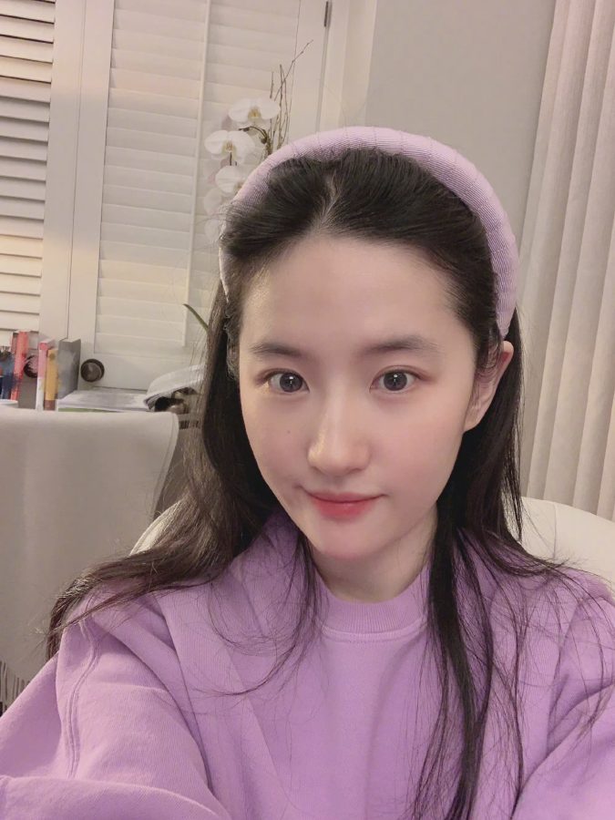 刘亦菲自拍照图组精选 什么是神仙颜值！_4