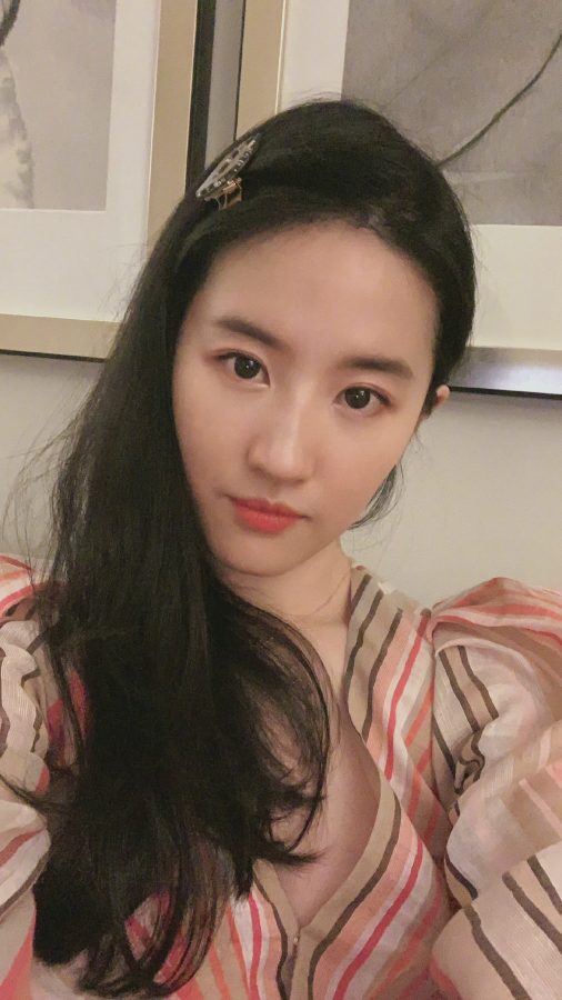 刘亦菲自拍照图组精选 什么是神仙颜值！_8