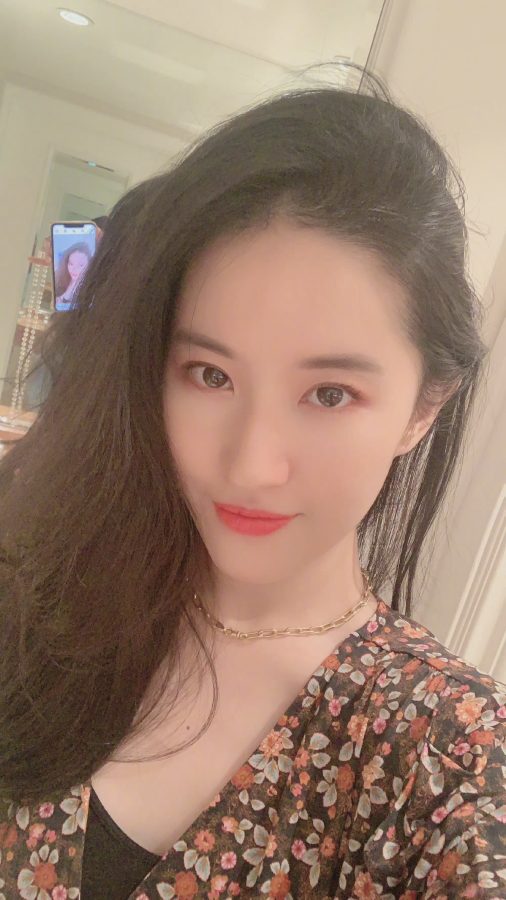 刘亦菲自拍照图组精选 什么是神仙颜值！_9
