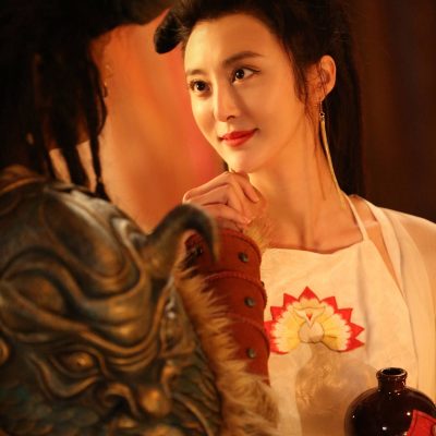 甘露玉面狐狸肚兜古装美女《大话西游至尊宝》