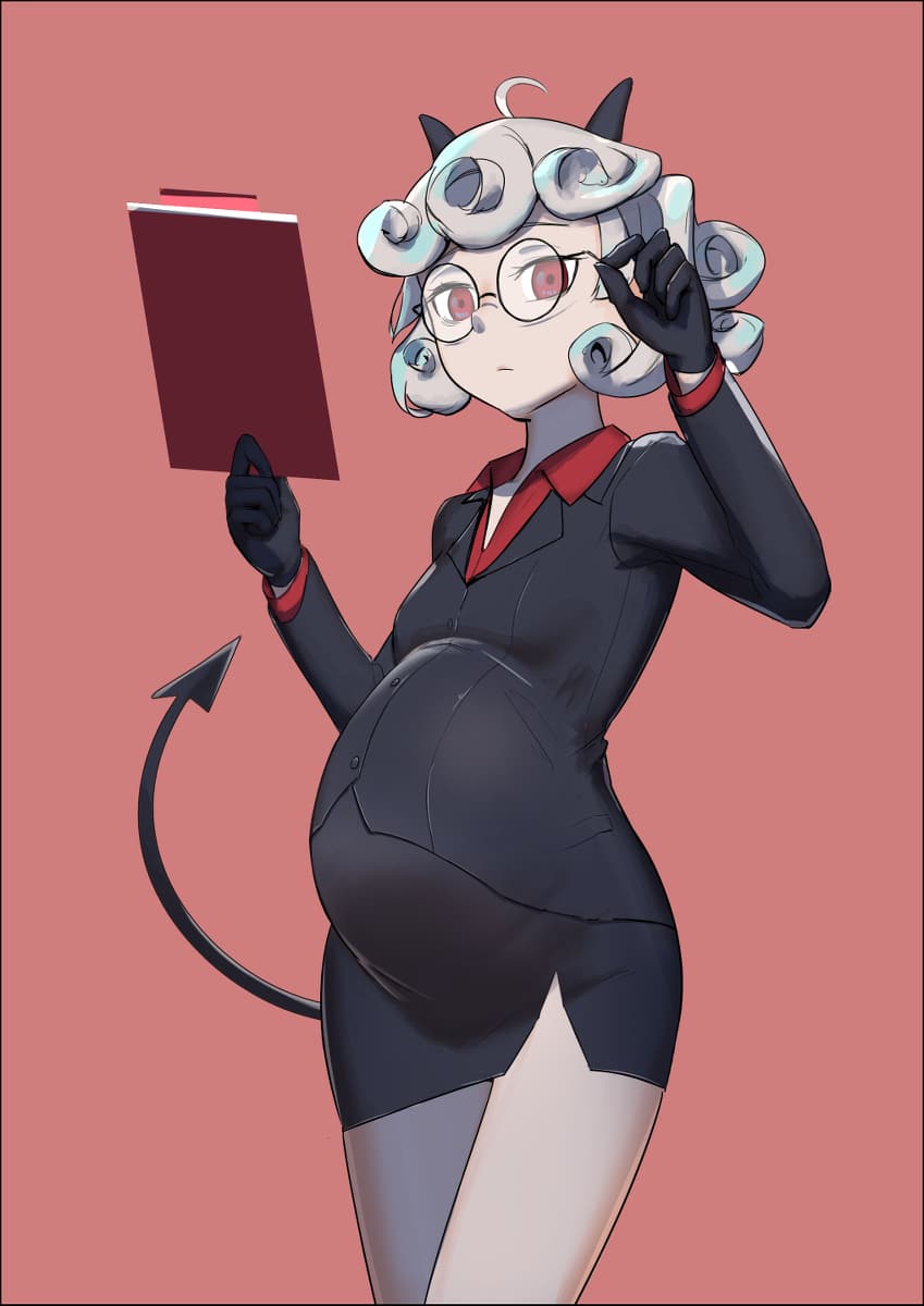 二次元怀孕制服美女教师_1