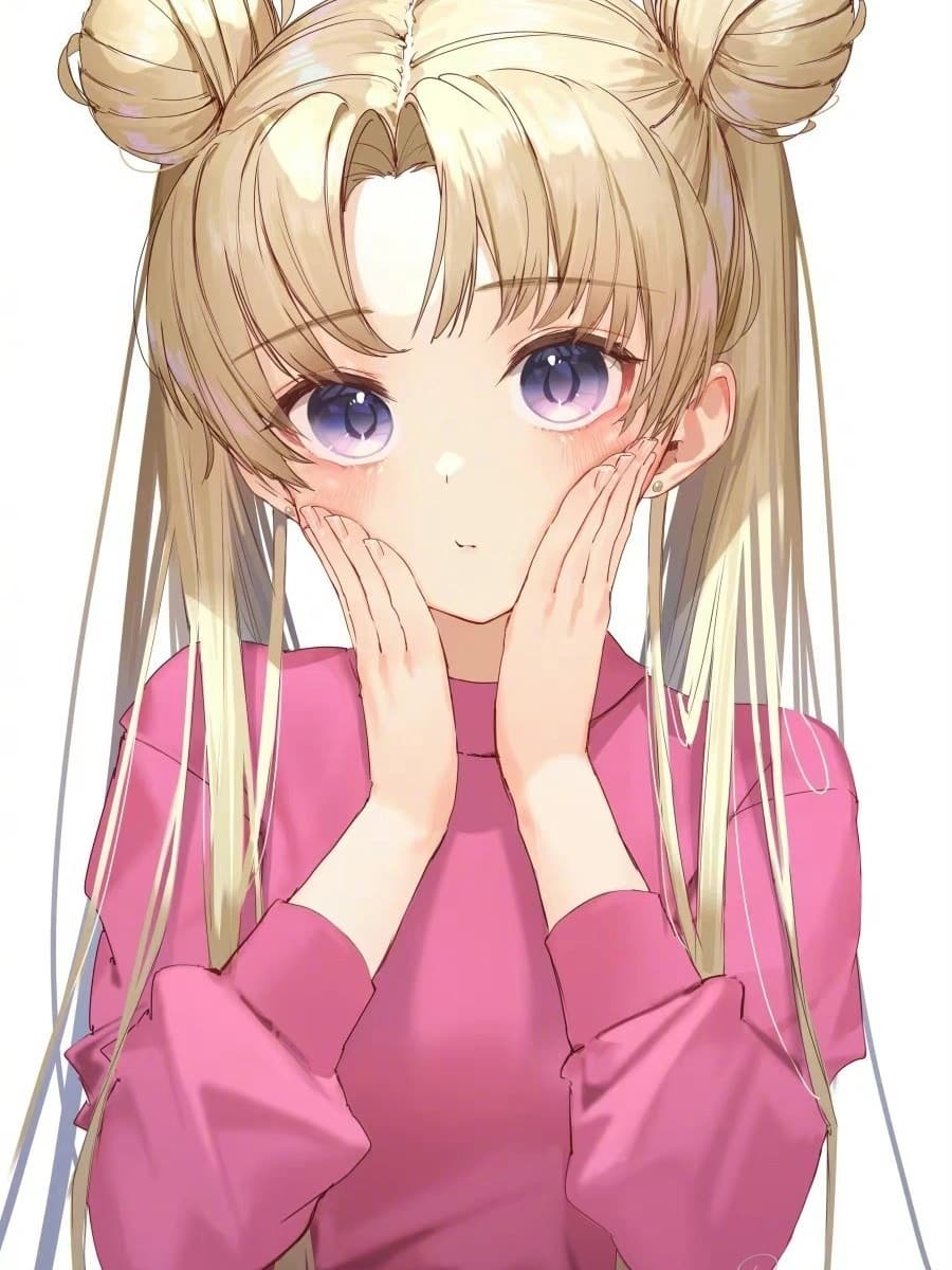 二次元超可爱#美少女战士#小兔 ryota ​画师插画_9
