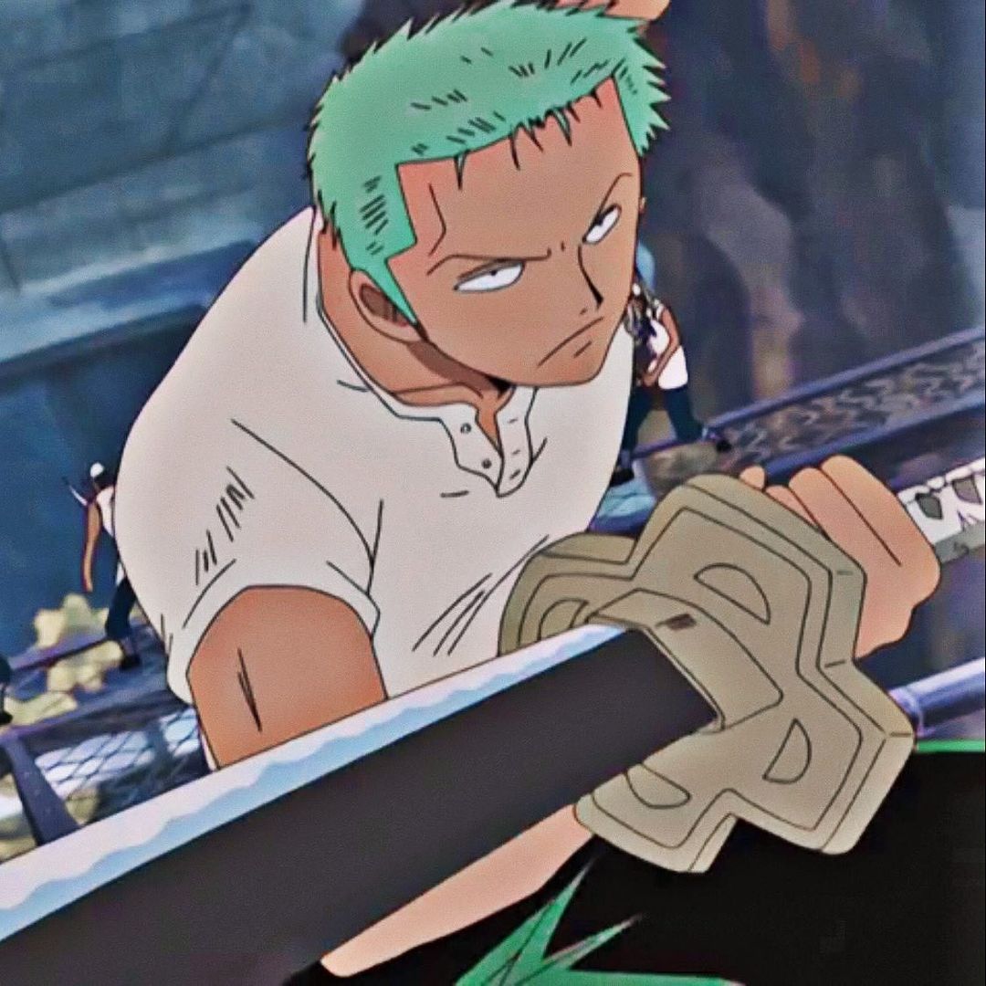 《海贼王》索隆痞帅男生头像_6