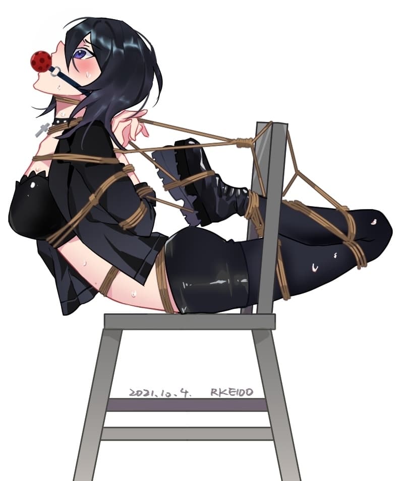 驷马攒蹄二次元小女生被捆绑图片_6