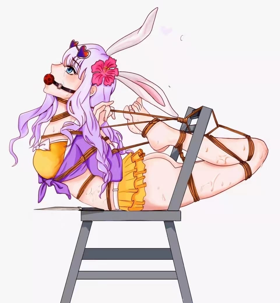 驷马攒蹄二次元小女生被捆绑图片_7
