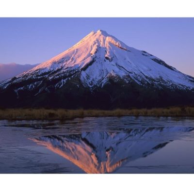 早上好 雪山配图 催你早起迎朝阳