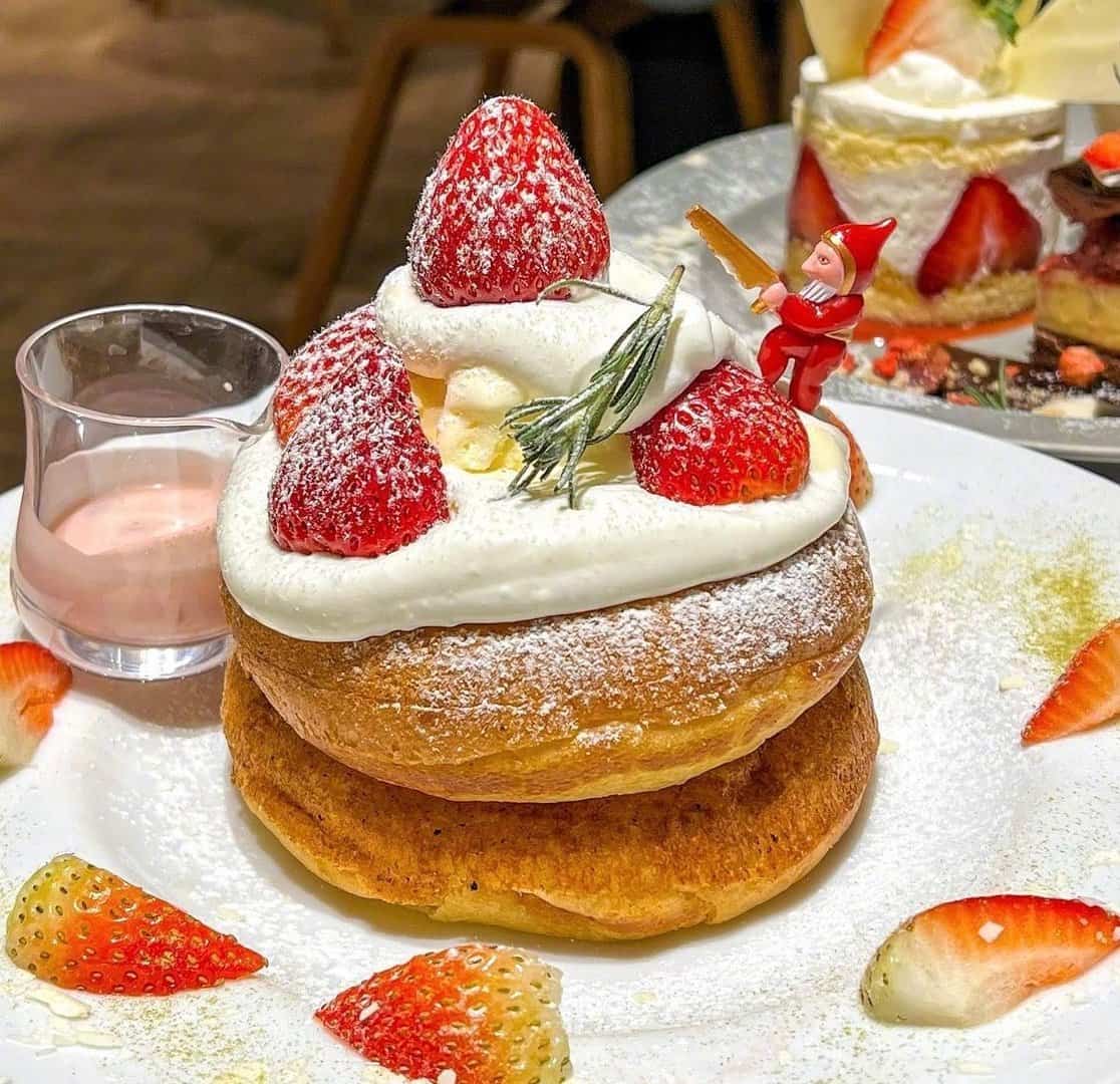 吃货最爱草莓蛋糕真实照片配图 甜点美食治愈系真实图片！_7
