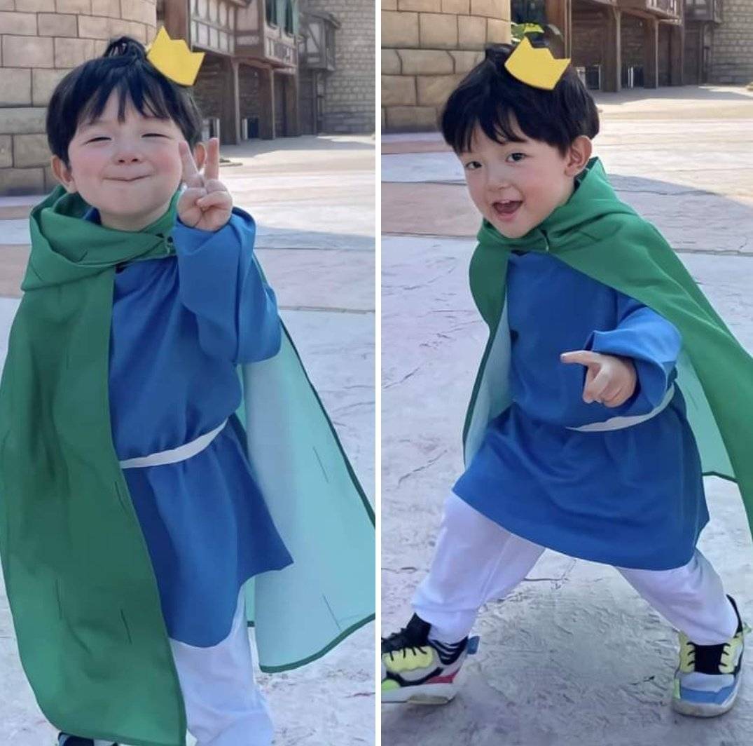 日本小男孩cosplay波吉王子_1