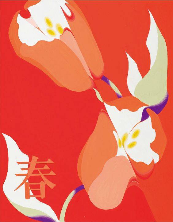 立春 春天文艺插画朋友圈配图_2