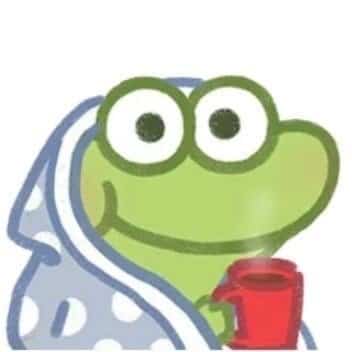 抹茶绿色小恐龙简笔画版卡通头像_2