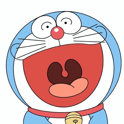 机器猫哆啦A梦开心表情可爱头像