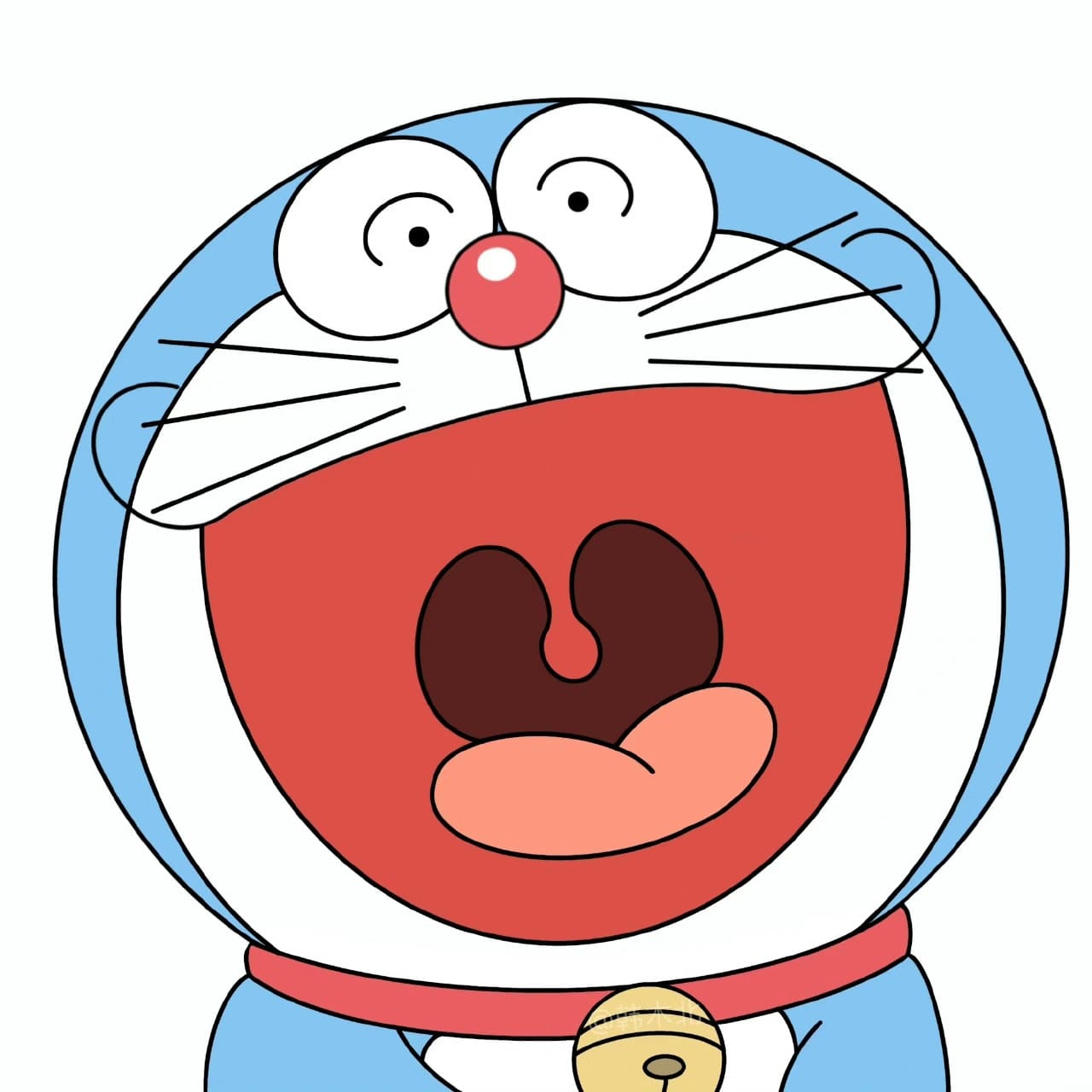 机器猫哆啦A梦开心表情可爱头像_1