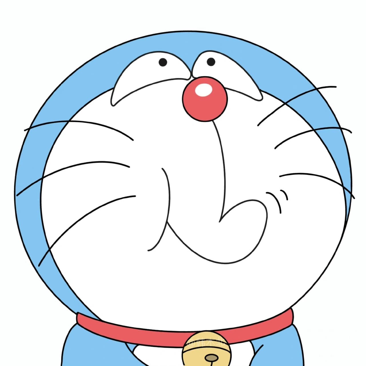 机器猫哆啦A梦开心表情可爱头像_4