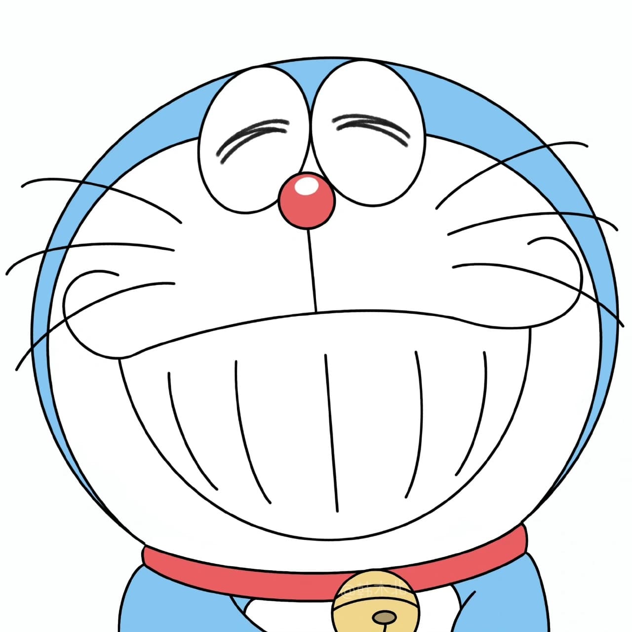 机器猫哆啦A梦开心表情可爱头像_5