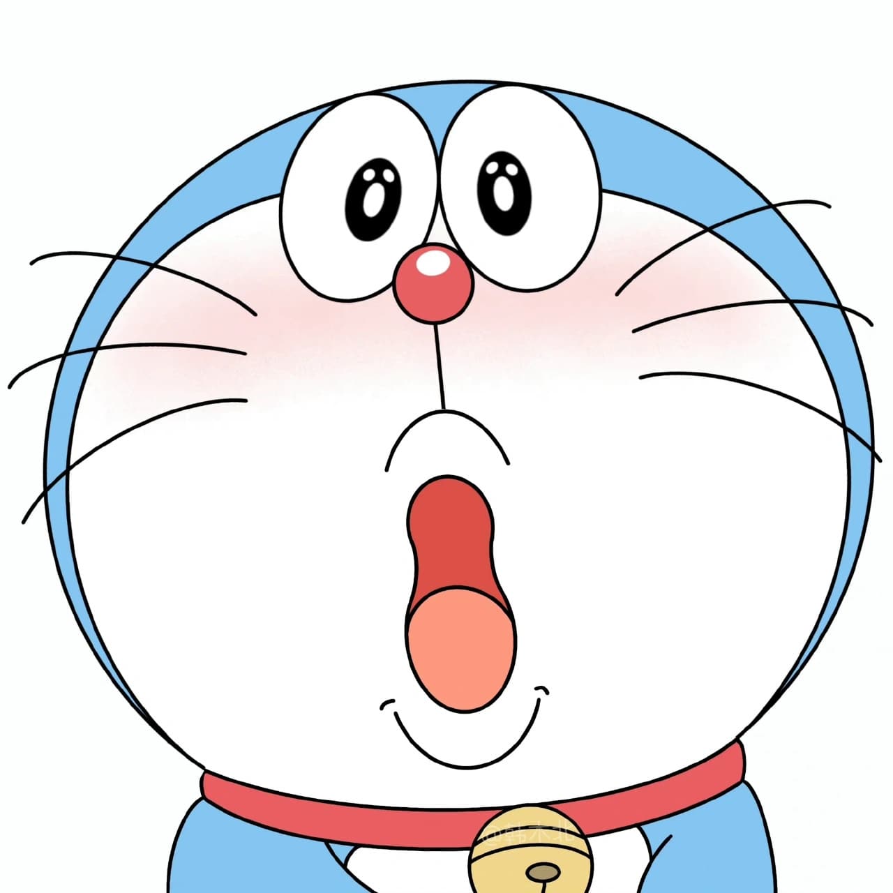 机器猫哆啦A梦开心表情可爱头像_8
