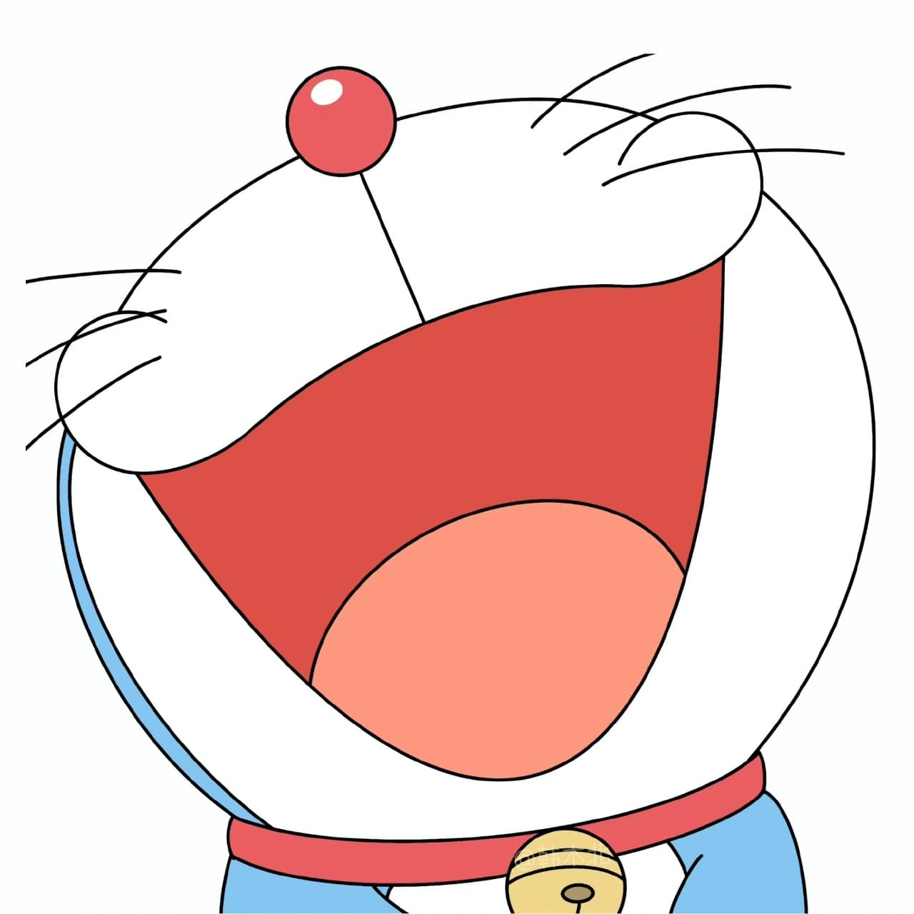 机器猫哆啦A梦开心表情可爱头像_9