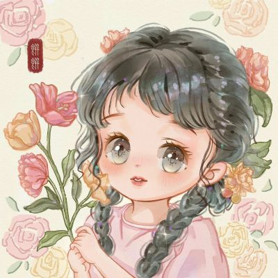 可爱卡通花仙子梦幻少女头像 多图可适配闺蜜