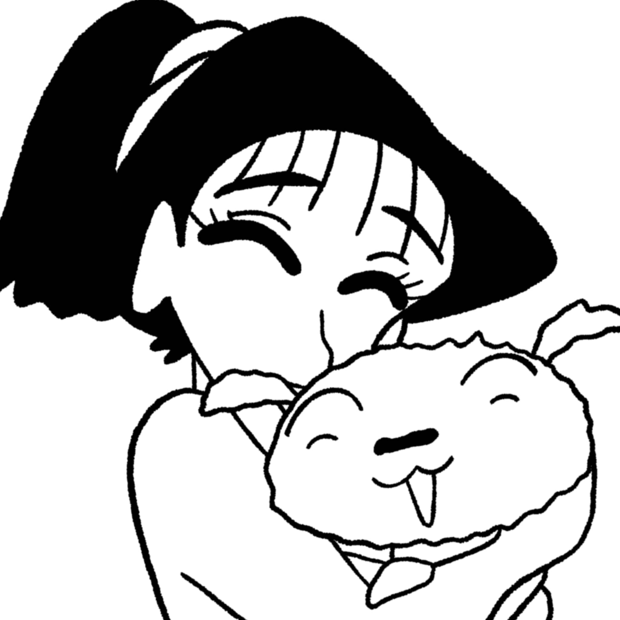 《蜡笔小新》大原娜娜子姐姐彩色卡通头像图片_2