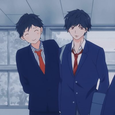 「青春之旅」田中阳一&马渕洸 好兄弟 cp动漫男头