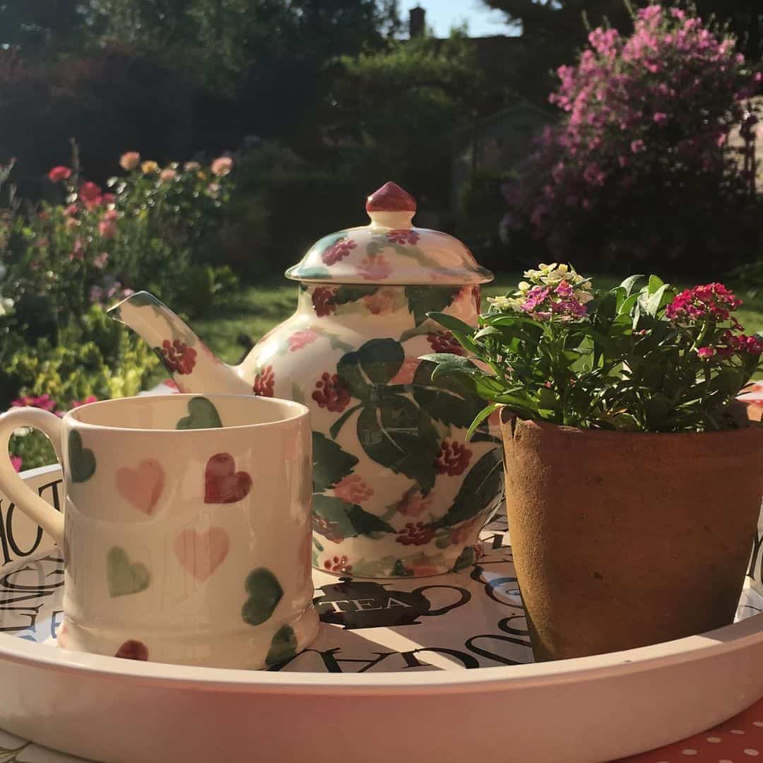 唯美下午茶朋友圈高清配图 英式花园下午茶惬意生活_7