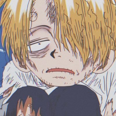 『海贼王』快要饿死的小山治 狼狈不堪的男生动漫头像