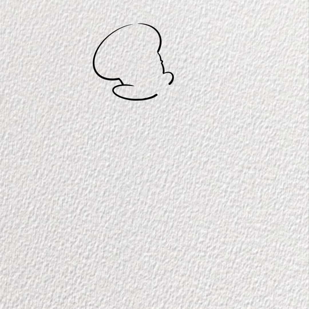 海绵宝宝中的章鱼哥简笔画画法教程图片_1