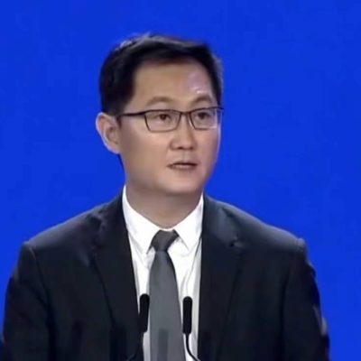 马化腾说腾讯业绩像自己的腰一样